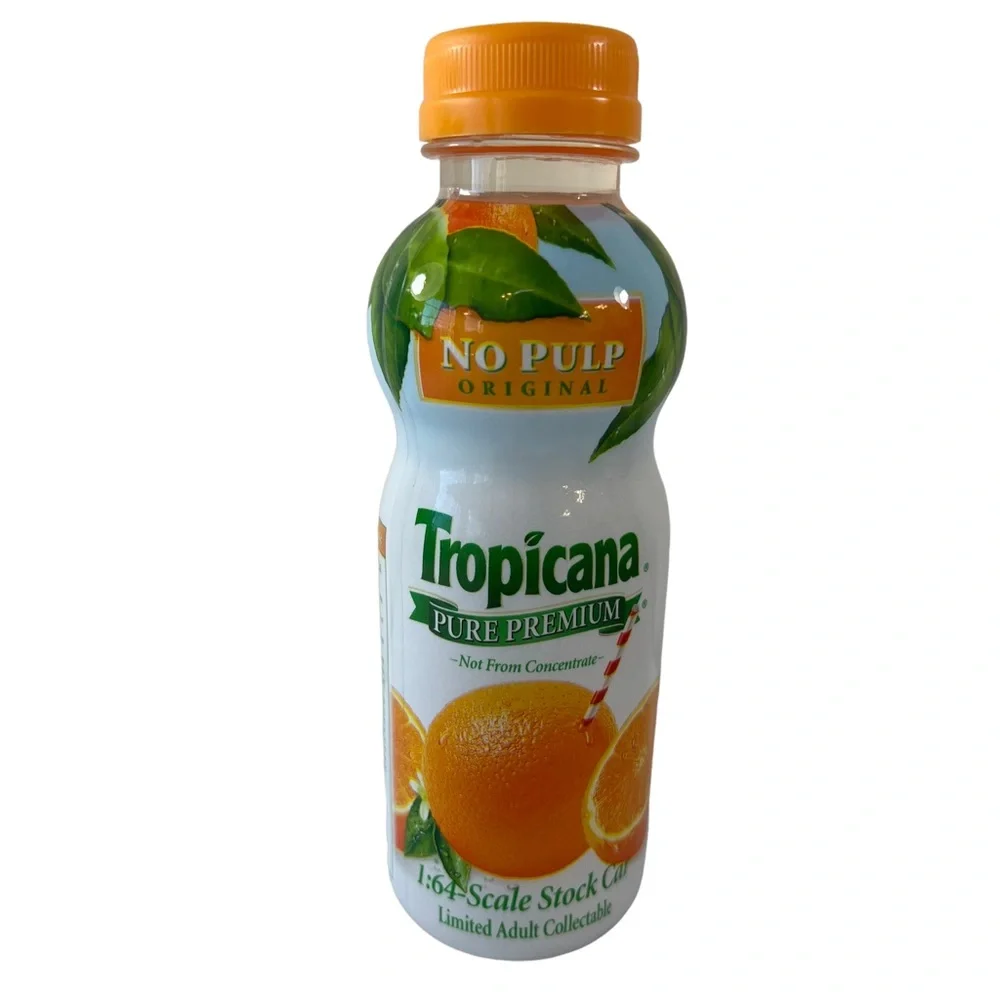 Nascar 2003 Tropicana 400 Juice Bottle w/Action 1:64 Stock Car Inside